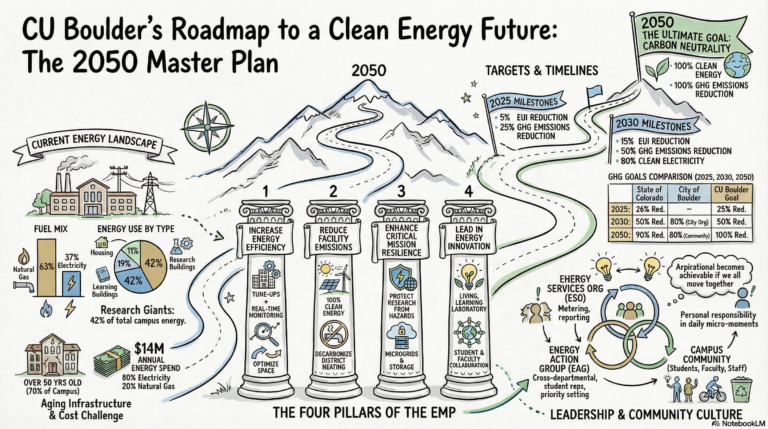 CU Boulder Energy Master Plan Study Guide
