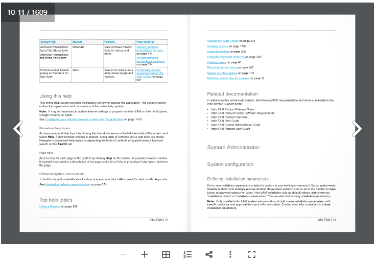 Hexagon (aka Infor) EAM User’s Manual